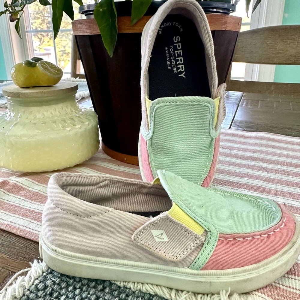 Sperry Kids' Pastel Slip-On Sneakers